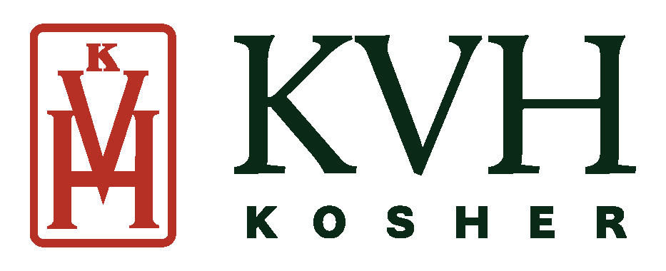 KVH Kosher logo, black 800px